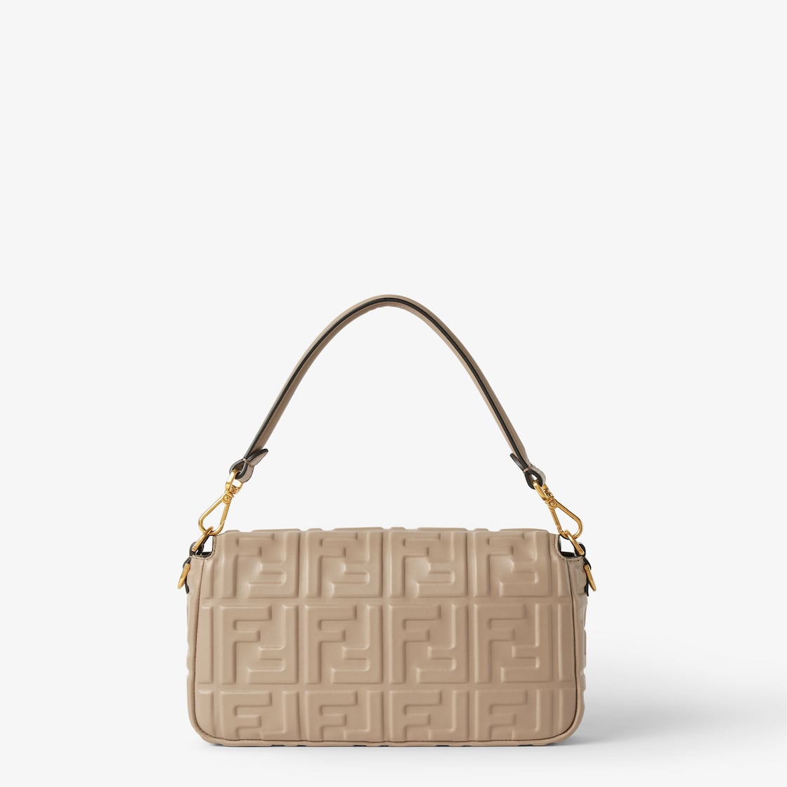 FENDI Baguette® Dove gray leather bag - Image 5